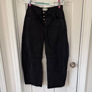 We The Free Midnight Black Cropped Jeans